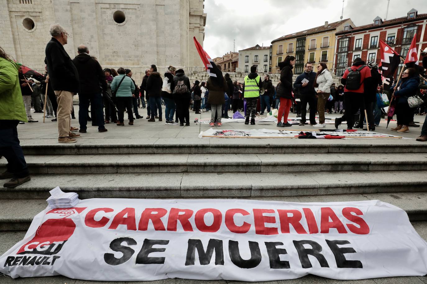 La celebración del Primero de Mayo en Valladolid, en imágenes