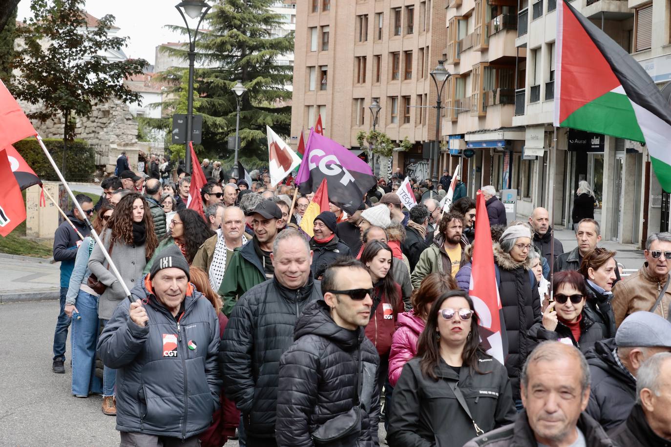 La celebración del Primero de Mayo en Valladolid, en imágenes