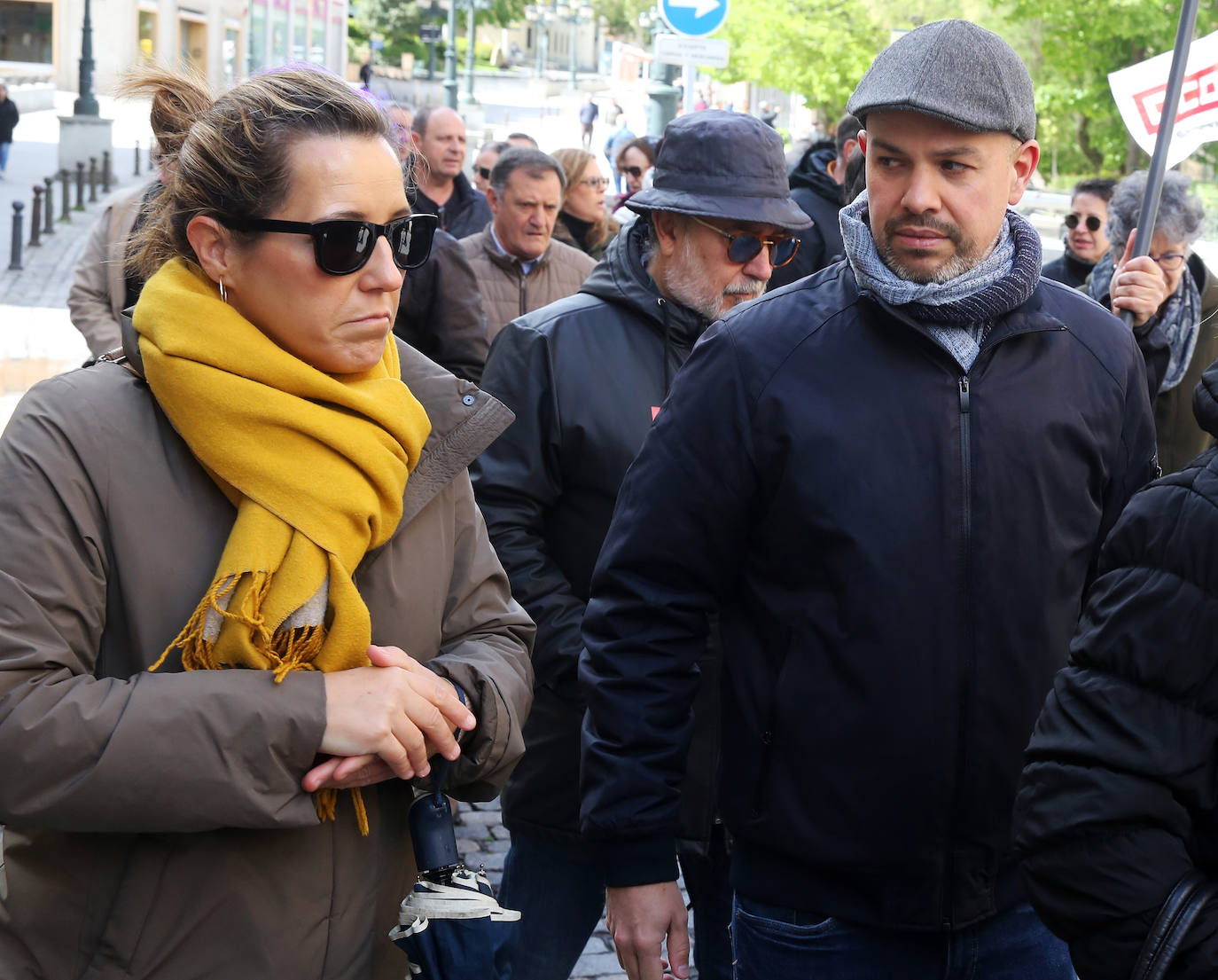 Fotografías de la manifestación del 1 de mayo en Segovia