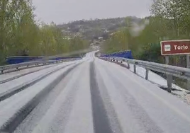 La nieve sorprende y ha regresado a León.