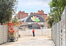 Paso nuevo en la calle Padre Claret de Valladolid