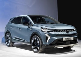 El nuevo Renault Symbioz, SUV híbrido que será fabricado en Valladolid.