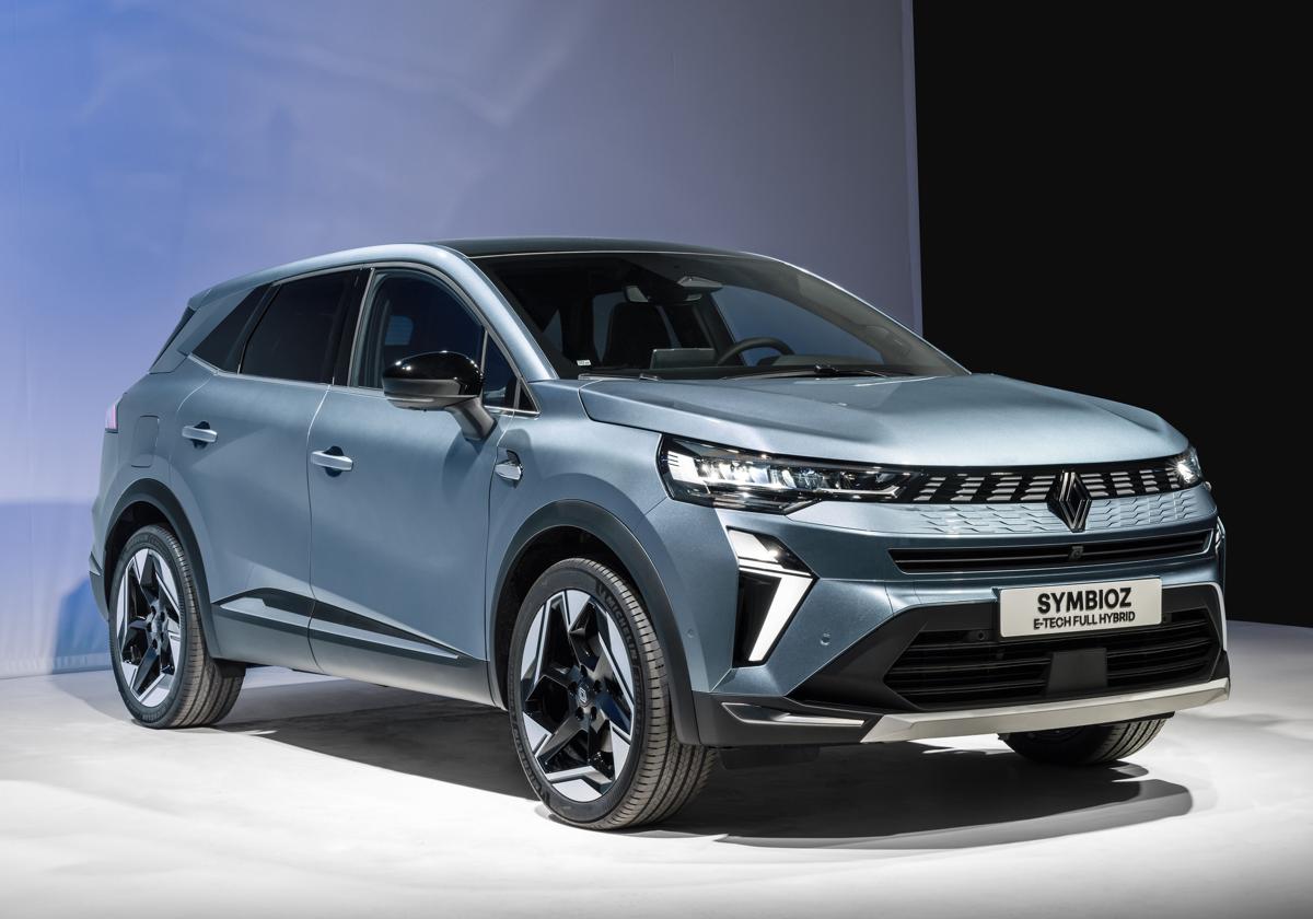 El nuevo Renault Symbioz, SUV híbrido que será fabricado en Valladolid.