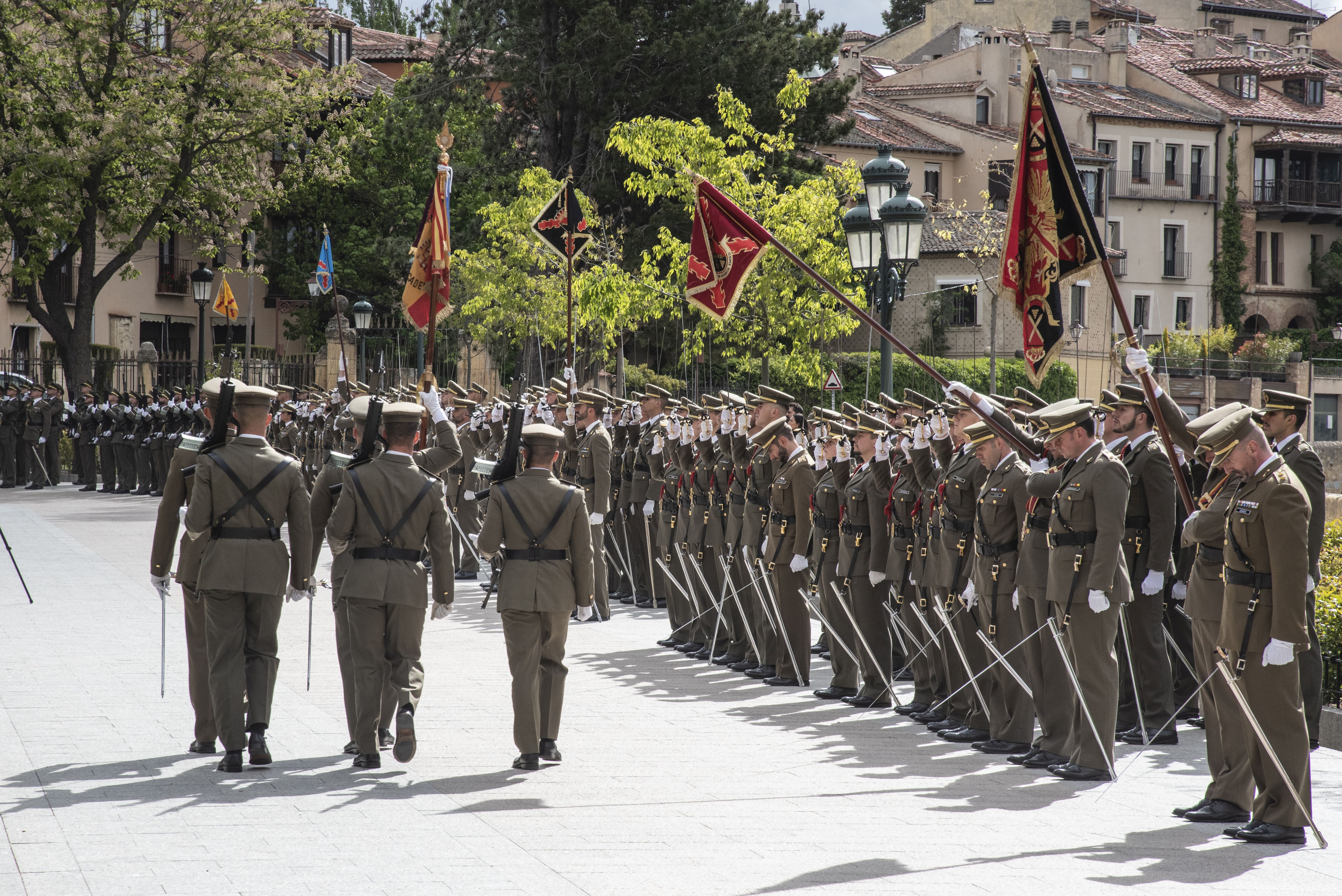 El homenaje a Daoiz y Velarde, en imágenes