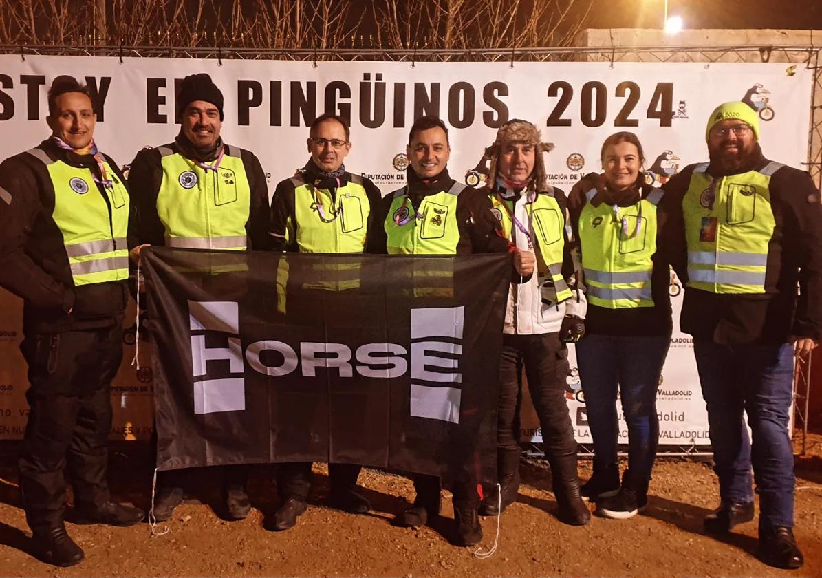 Integrantes de Faseros Moteros, en la útima edición de Pingüinos.