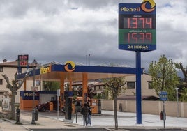 Gasolinera de Parque Robledo, objeto de la reclamación judicial.
