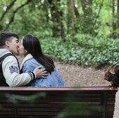 La ardilla que espía a los novios en el Campo Grande