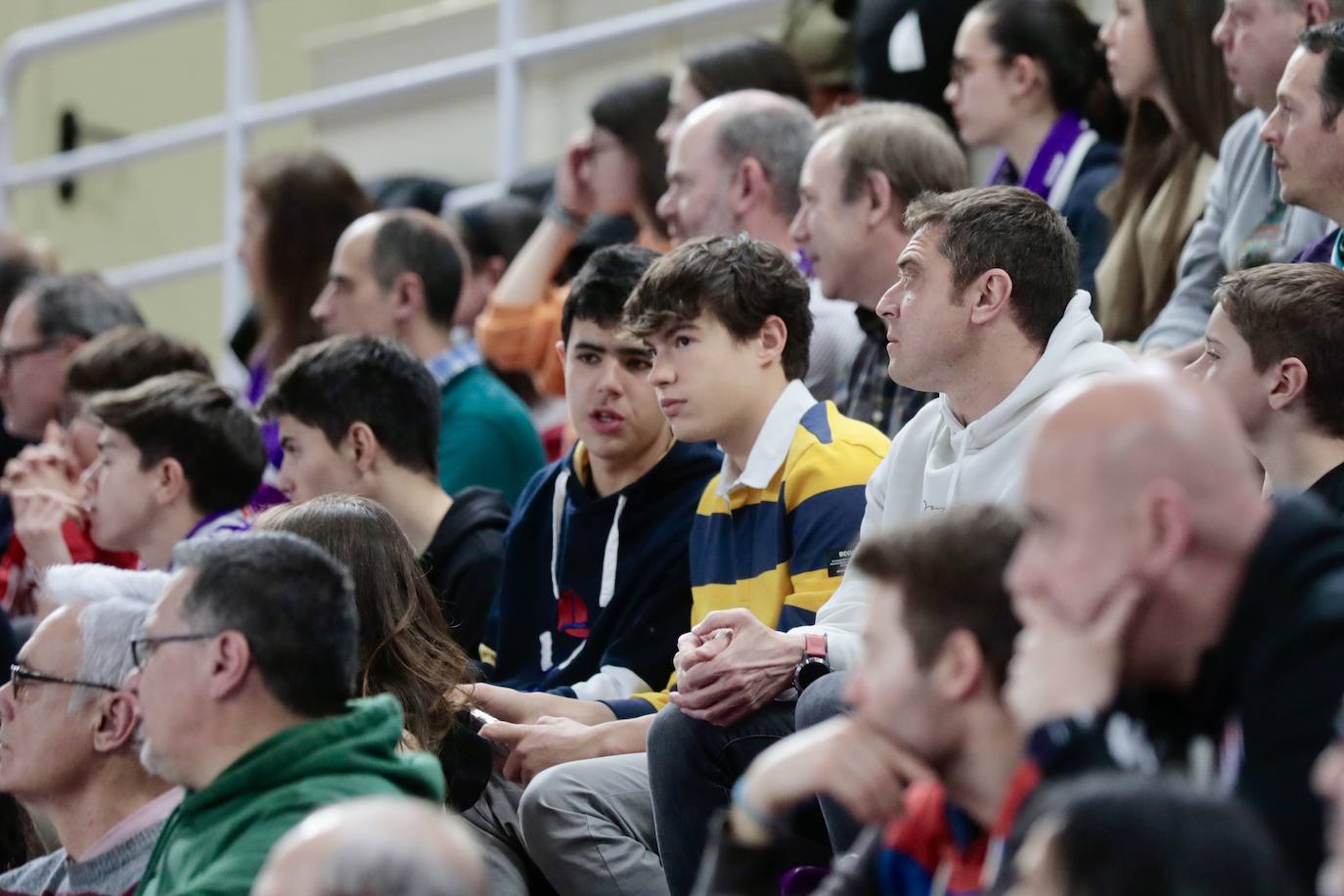 El partido del Real Valladolid Baloncesto contra el Oviedo en imágenes