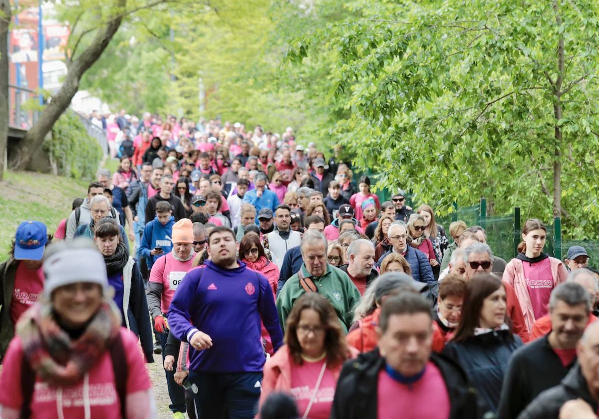 Las imágenes de la Marcha Asprona 2024 en Valladolid