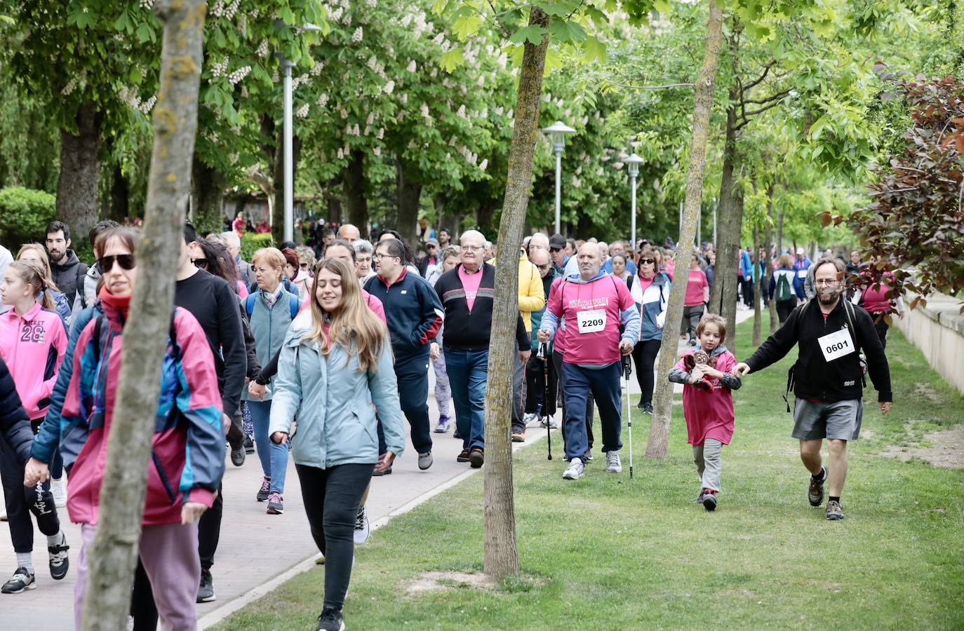 Las imágenes de la Marcha Asprona 2024 en Valladolid