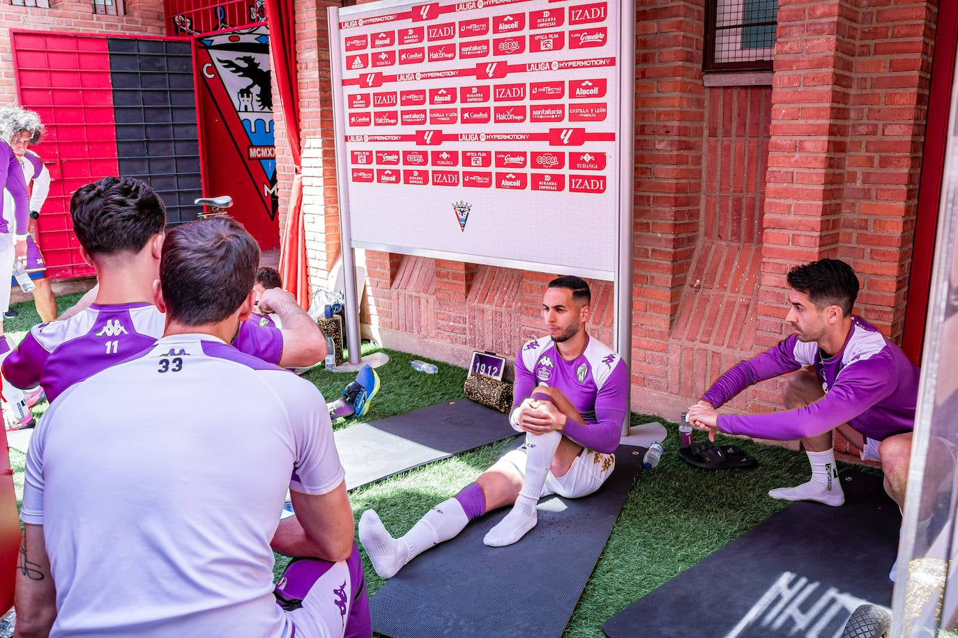 Imágenes del partido del Real Valladolid contra el Mirandés