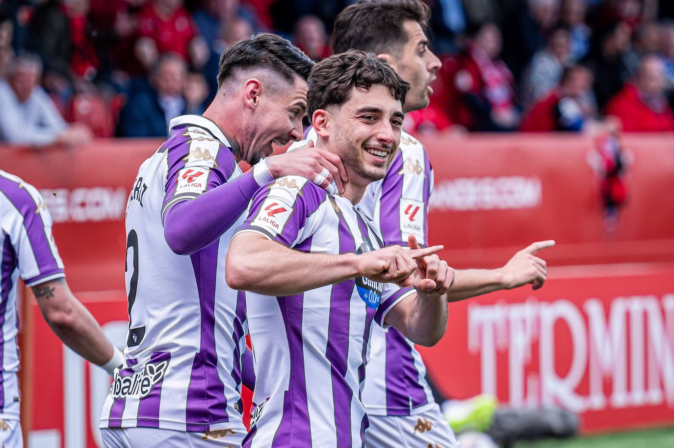 Imágenes del partido del Real Valladolid contra el Mirandés