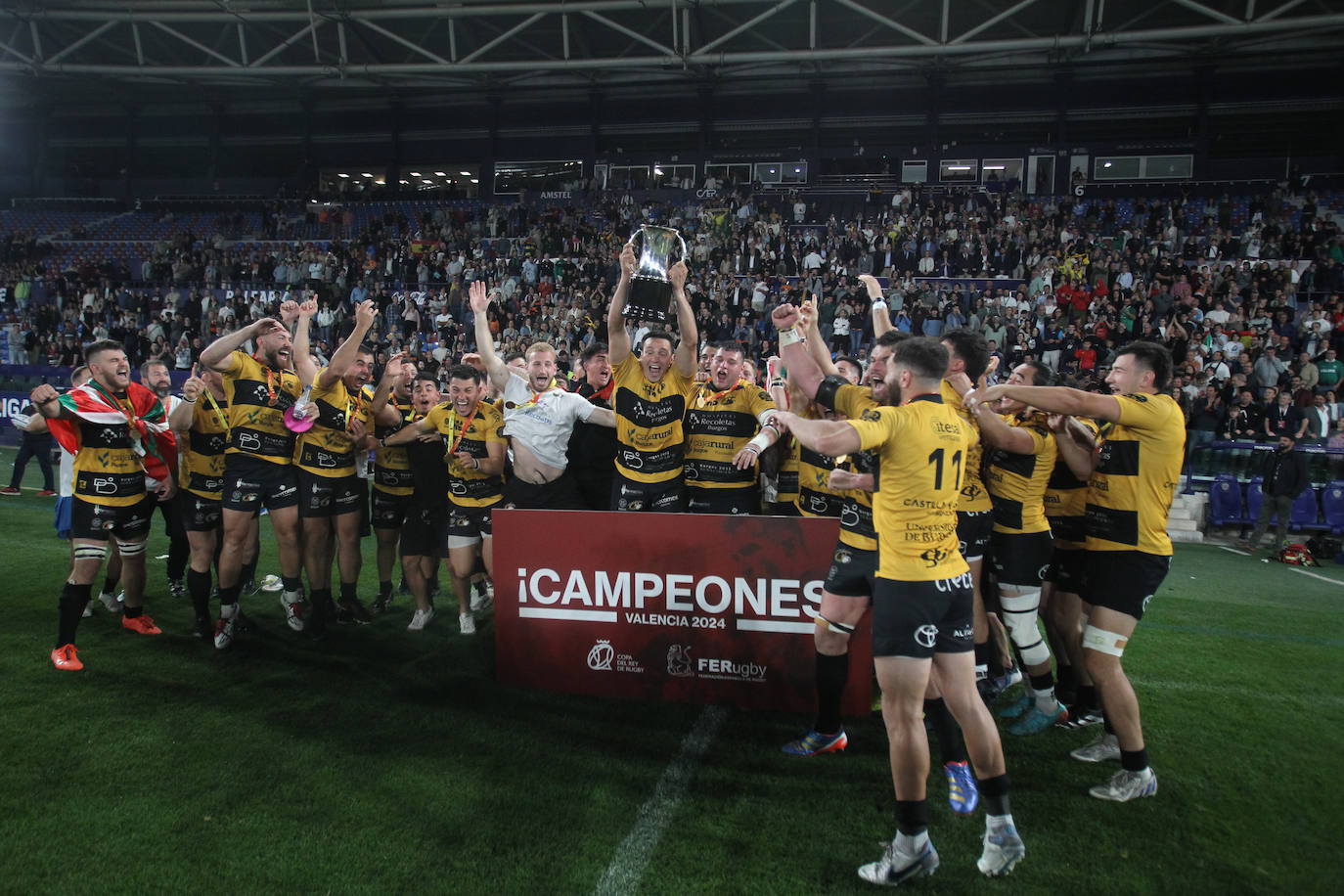 La final de la Copa del Rey de Rugby, en imágenes