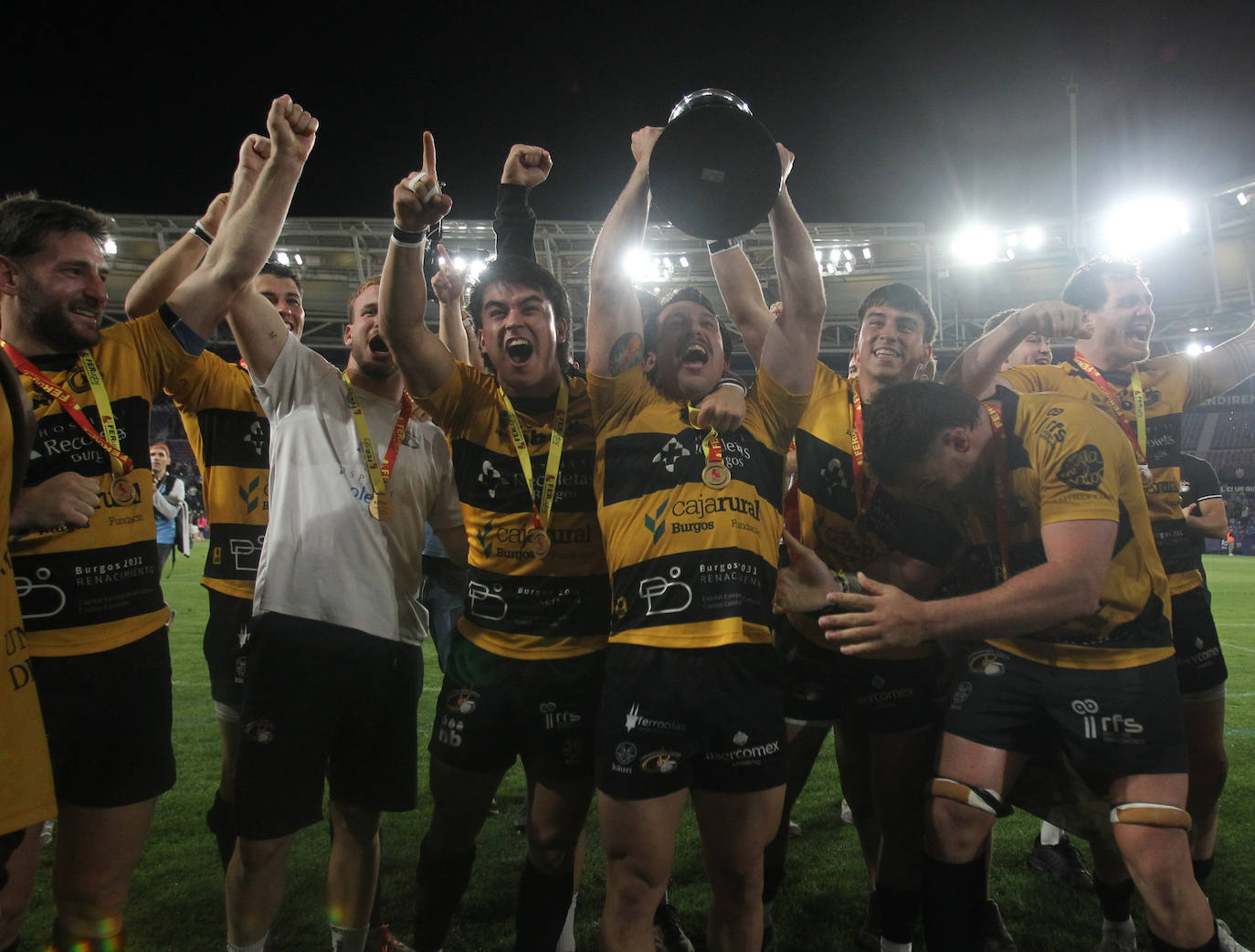 La final de la Copa del Rey de Rugby, en imágenes