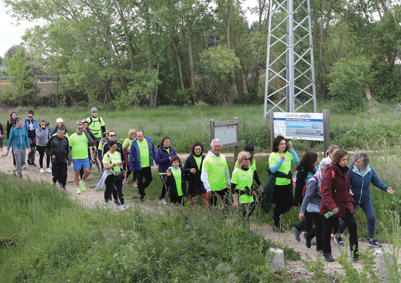 La Marcha Aspanis de Palencia, en imágenes