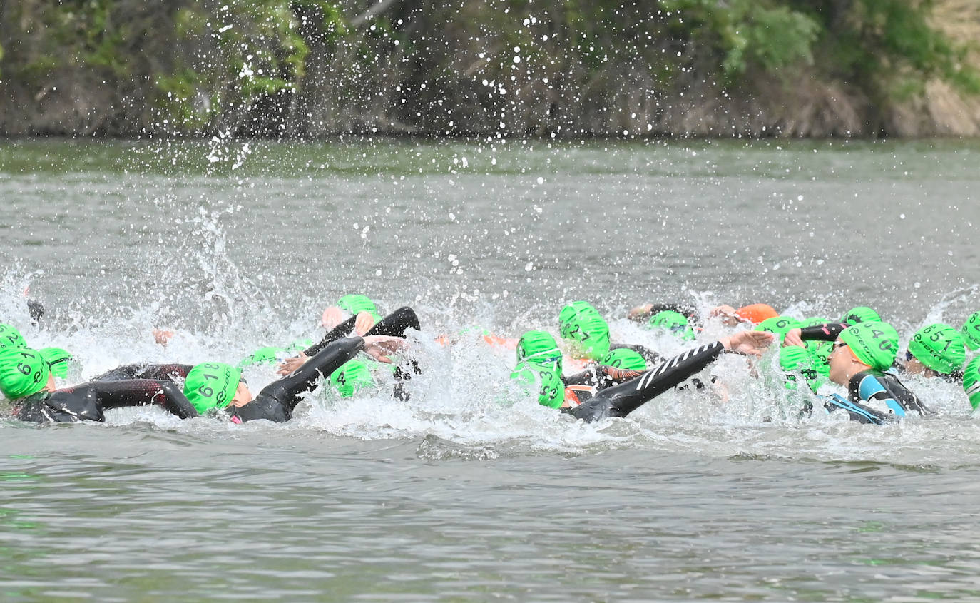 Las imágenes del triatlón de Valladolid