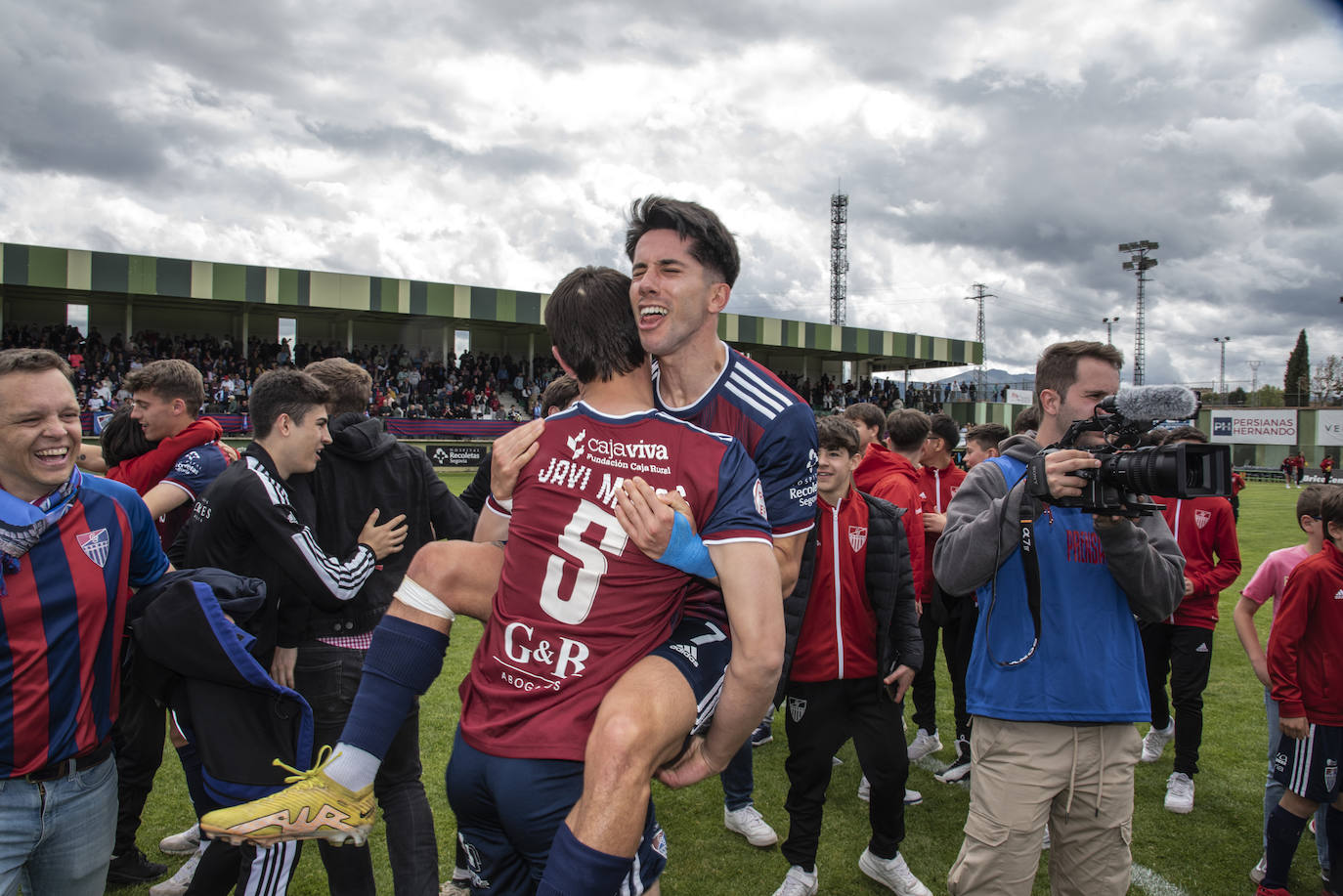 Las mejores fotografías de la celebración del ascenso en La Albuera