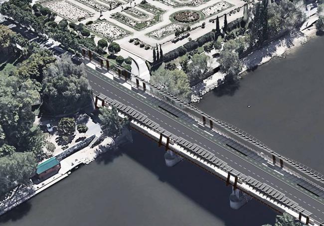 Infografía del proyecto del puente