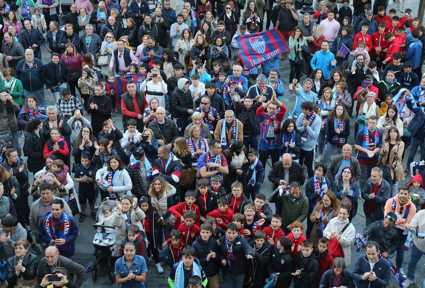 Las fotos de la celebración de la Segoviana en la Plaza Mayor