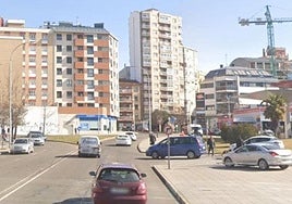 Zona en la que se han producido los atropellos.