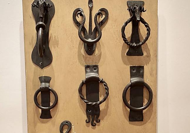 Piezas de la exposición 'Metalmorfosis'.