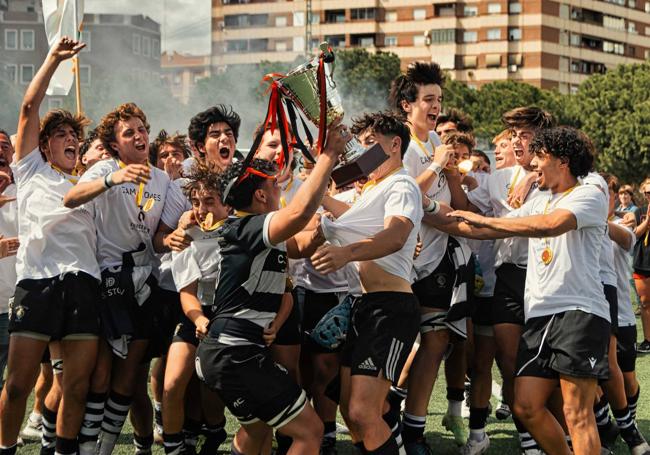 Imagen de la celebración de los chamizos.