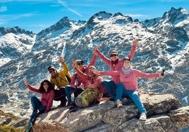 Stefania Zorzi, Alberto Urtasun, Patricia Viscarret, Víctor Barrios, Virginia Iglesias y Sthepanie Daroche.