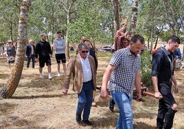 Procesión de San Gregorio.