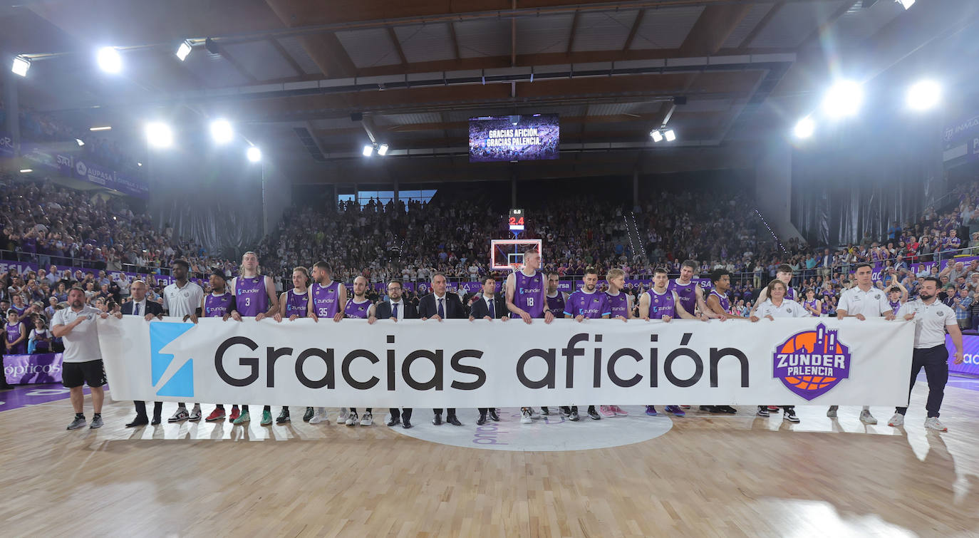 El Pabellón de Palencia se despide de la ACB con una derrota