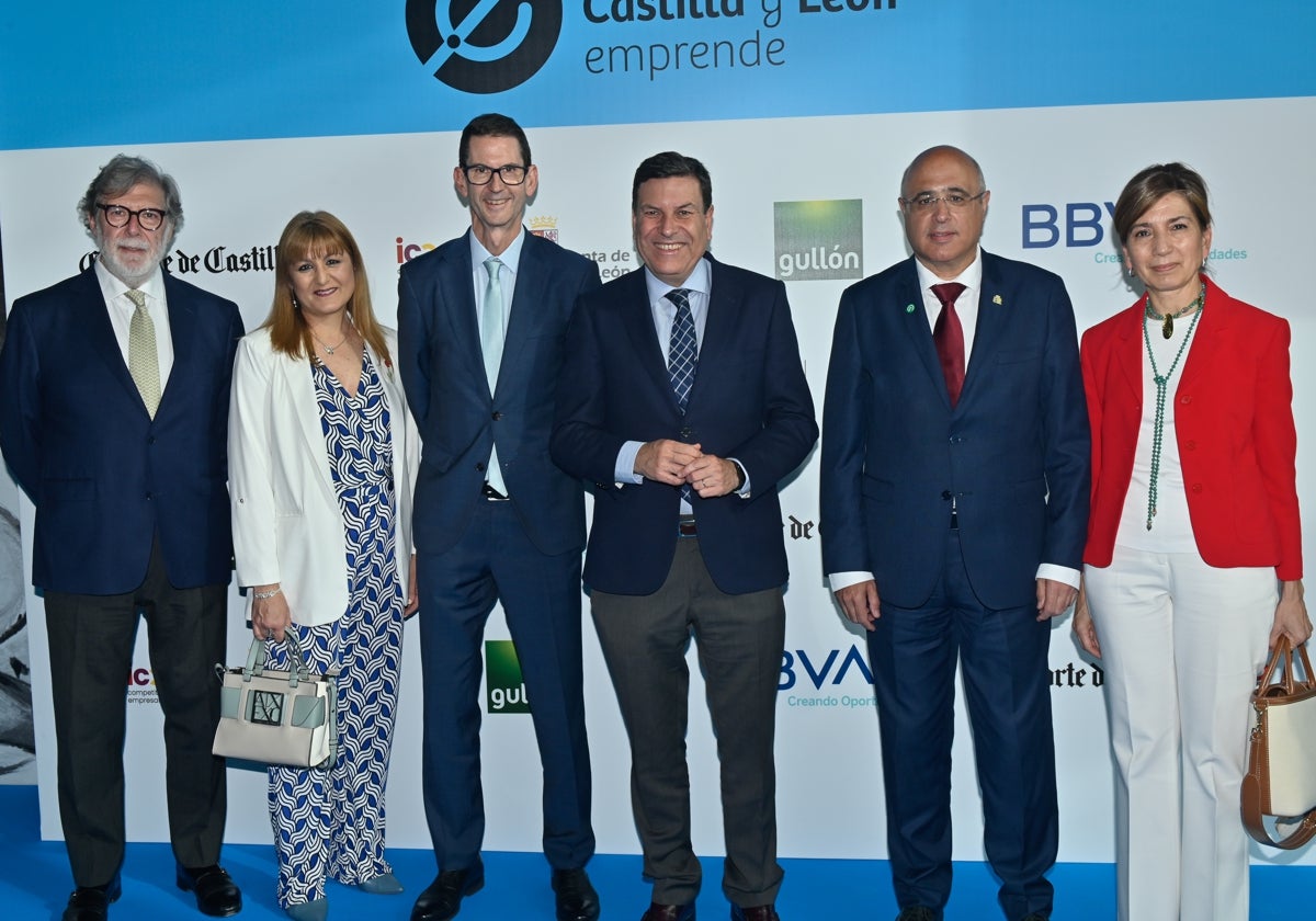 Asistentes a los XIV Premios Castilla y León Emprende (1/2)