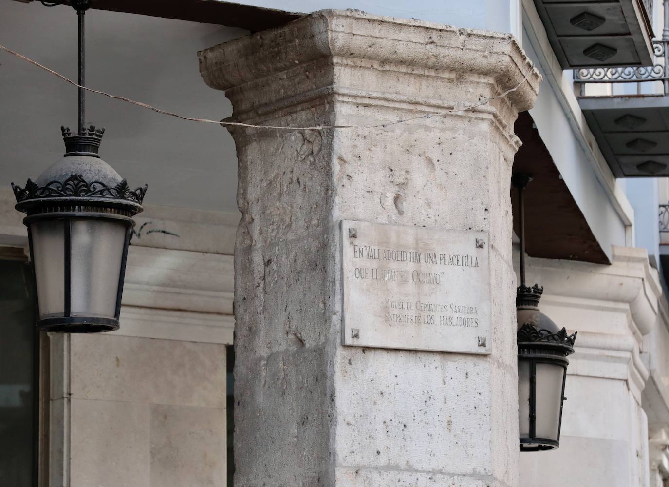 Un paseo por la plaza del Ochavo de Valladolid