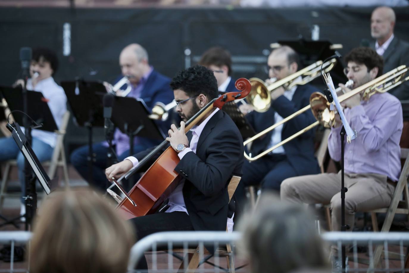 Las imágenes de la celebración de la fiesta de la zarzuela en la Plaza Mayor