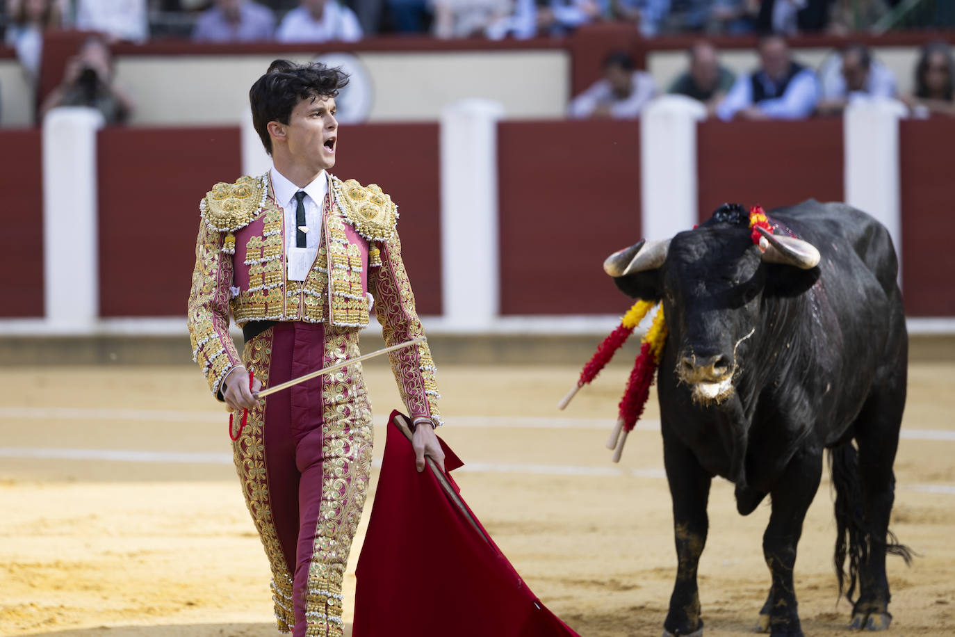 Un recorrido en imágenes de la novillada en la plaza de Toros