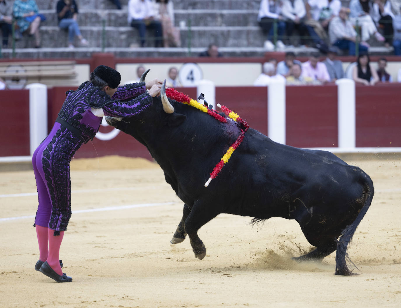 Un recorrido en imágenes de la novillada en la plaza de Toros