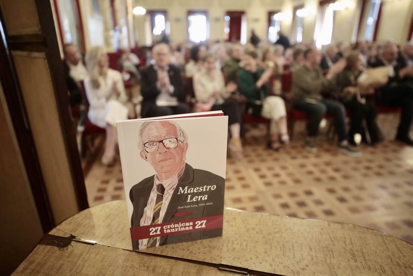 Homenaje al crítico taurino José Luis Lera en Valladolid