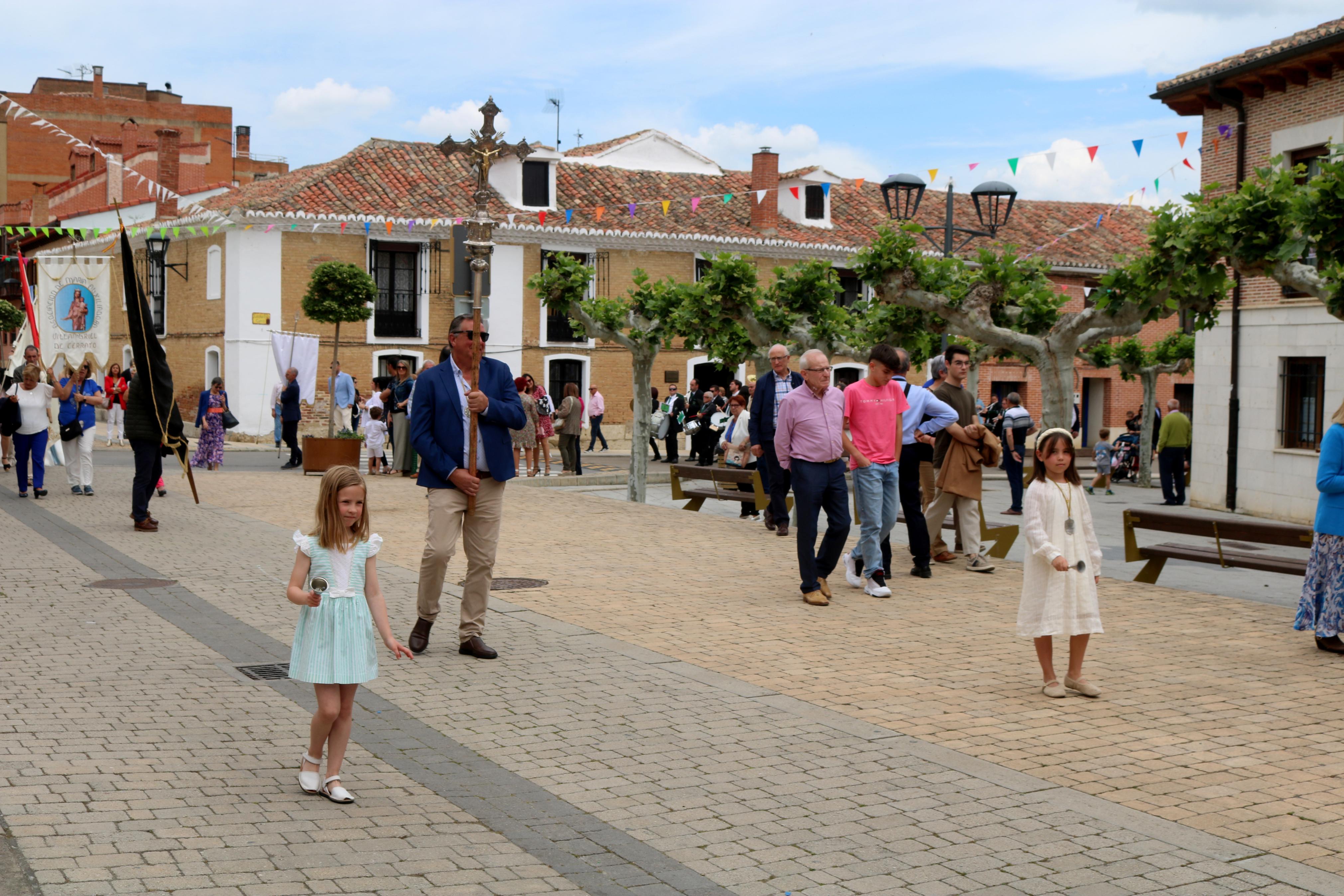 Villamuriel de Cerrato se rinde a la Virgen del Milagro