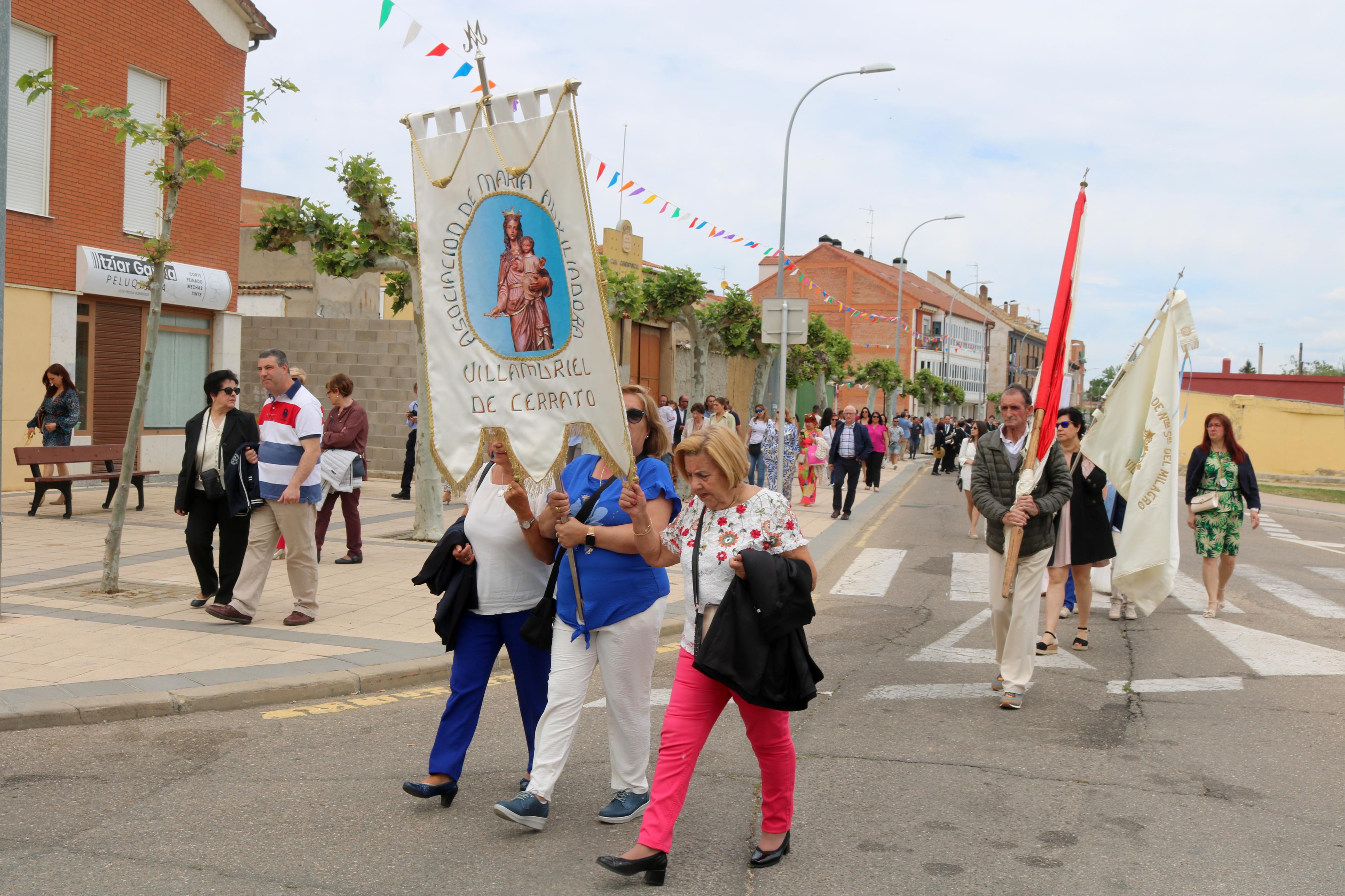 Villamuriel de Cerrato se rinde a la Virgen del Milagro