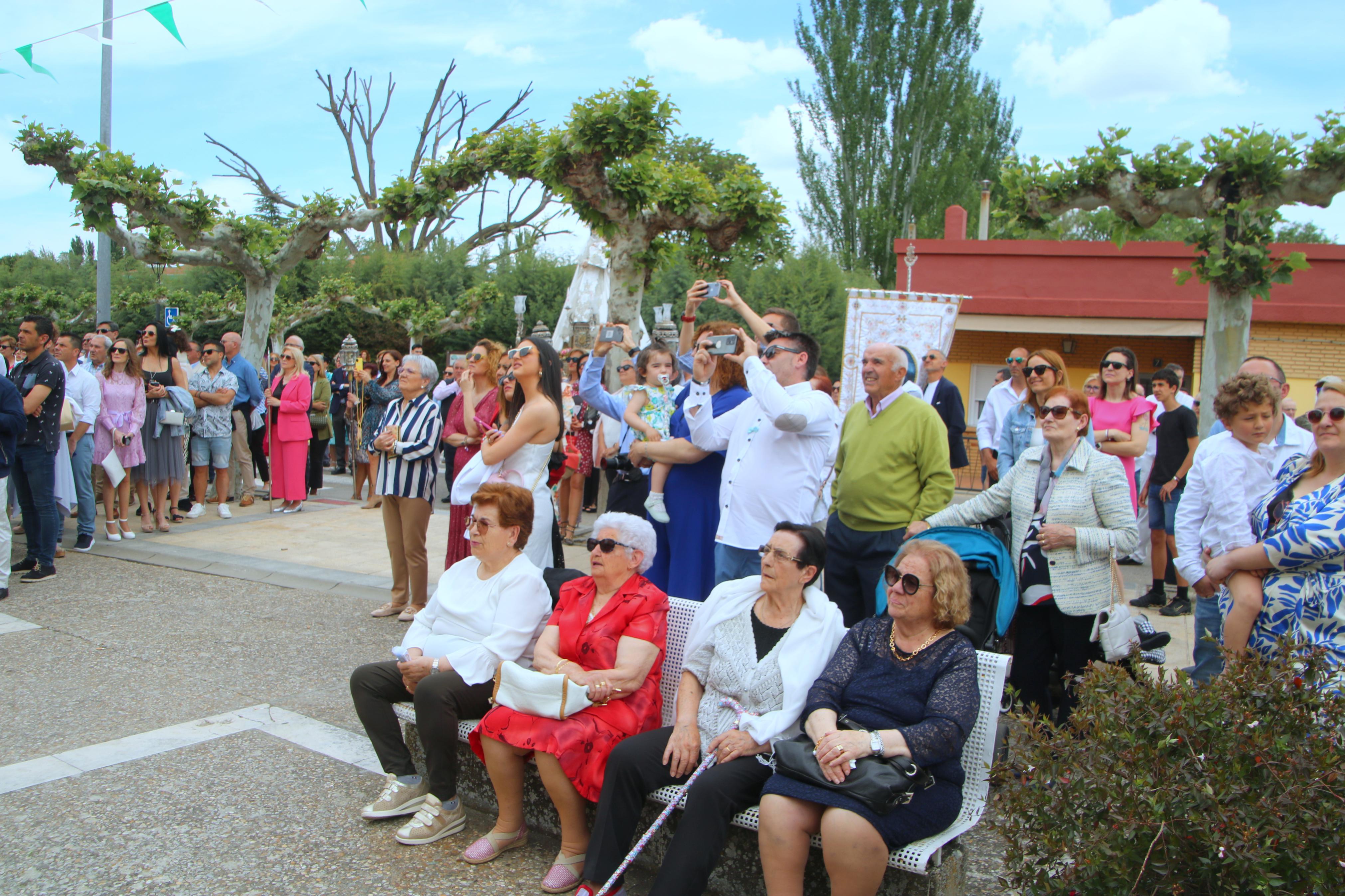 Villamuriel de Cerrato se rinde a la Virgen del Milagro