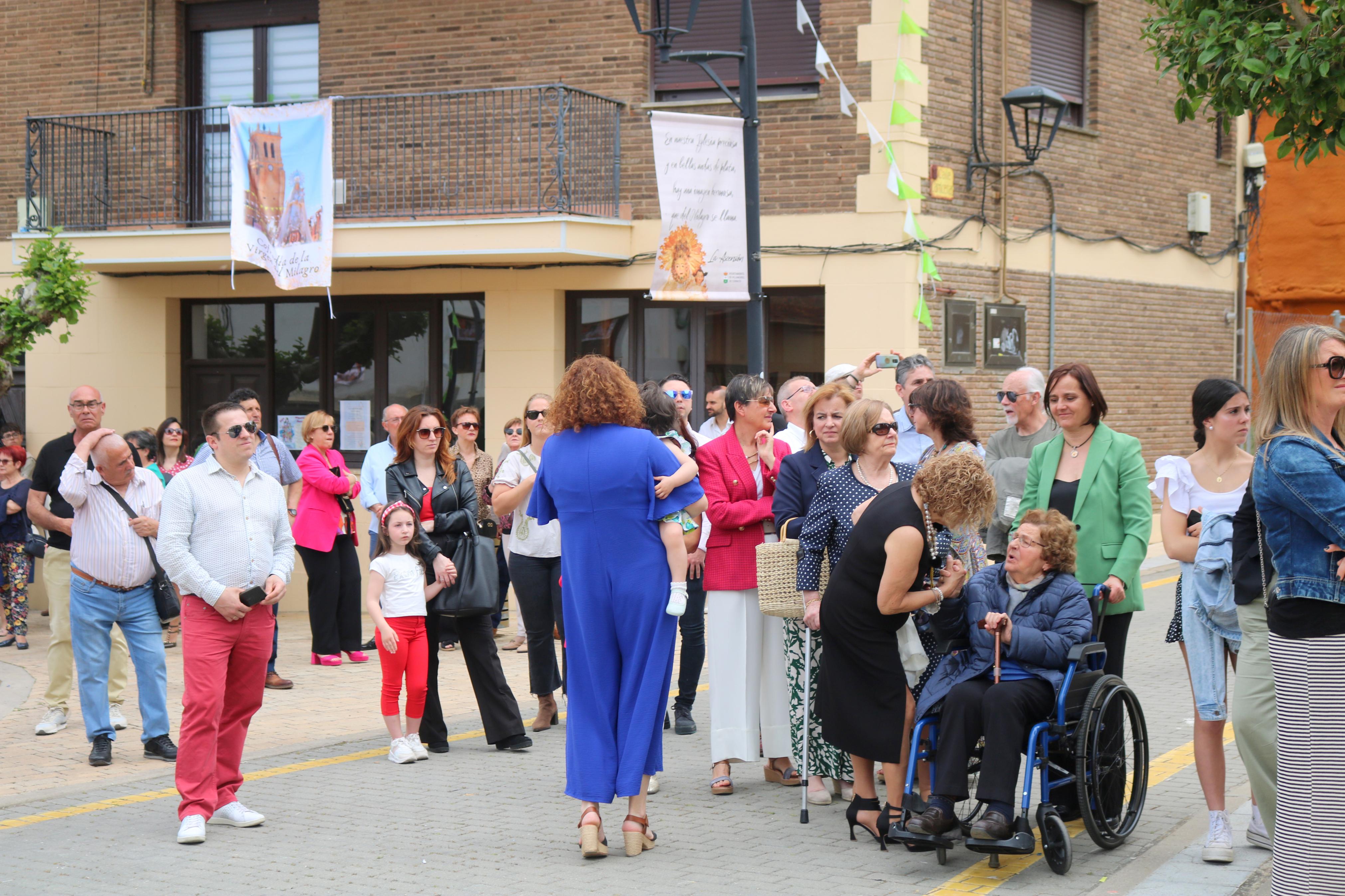 Villamuriel de Cerrato se rinde a la Virgen del Milagro