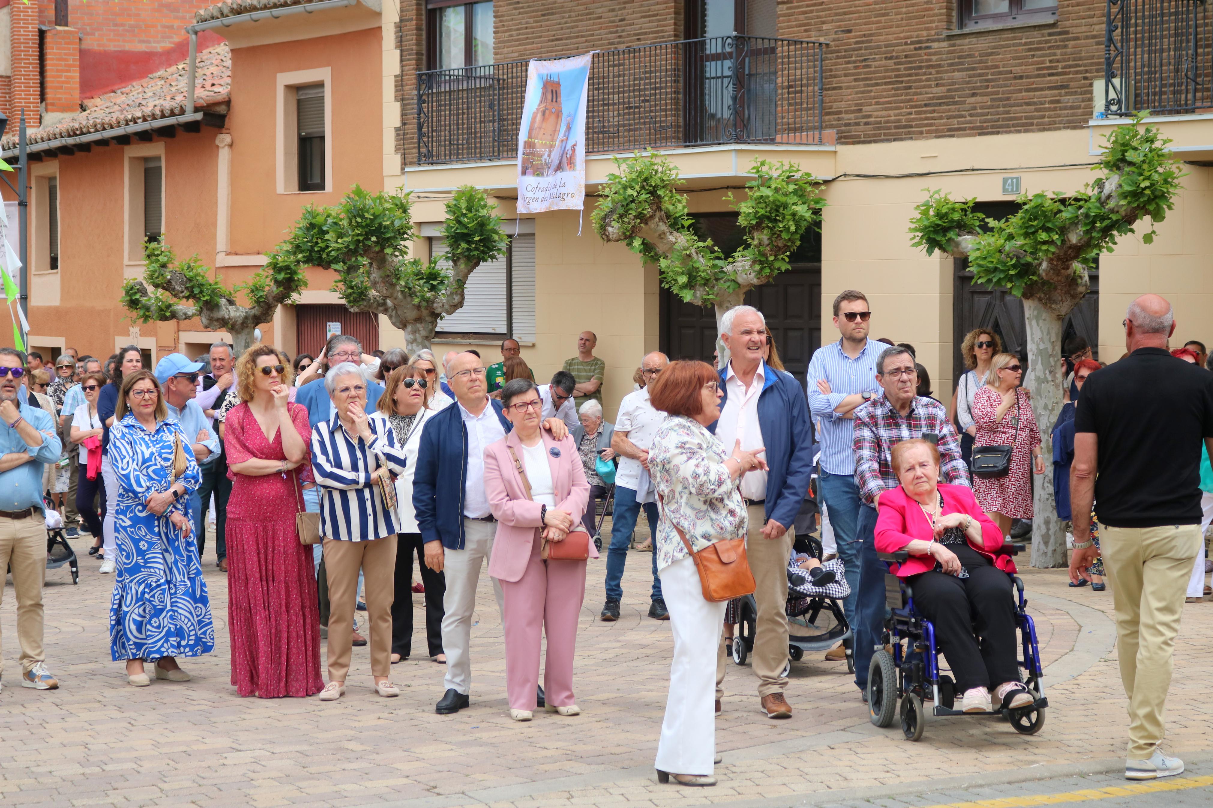 Villamuriel de Cerrato se rinde a la Virgen del Milagro
