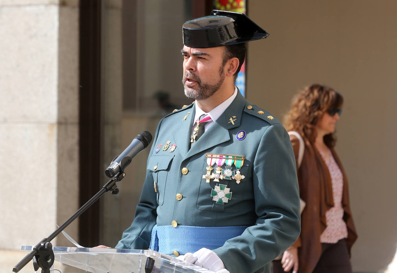 Fotografías del acto del 180 aniversario de la Guardia Civil