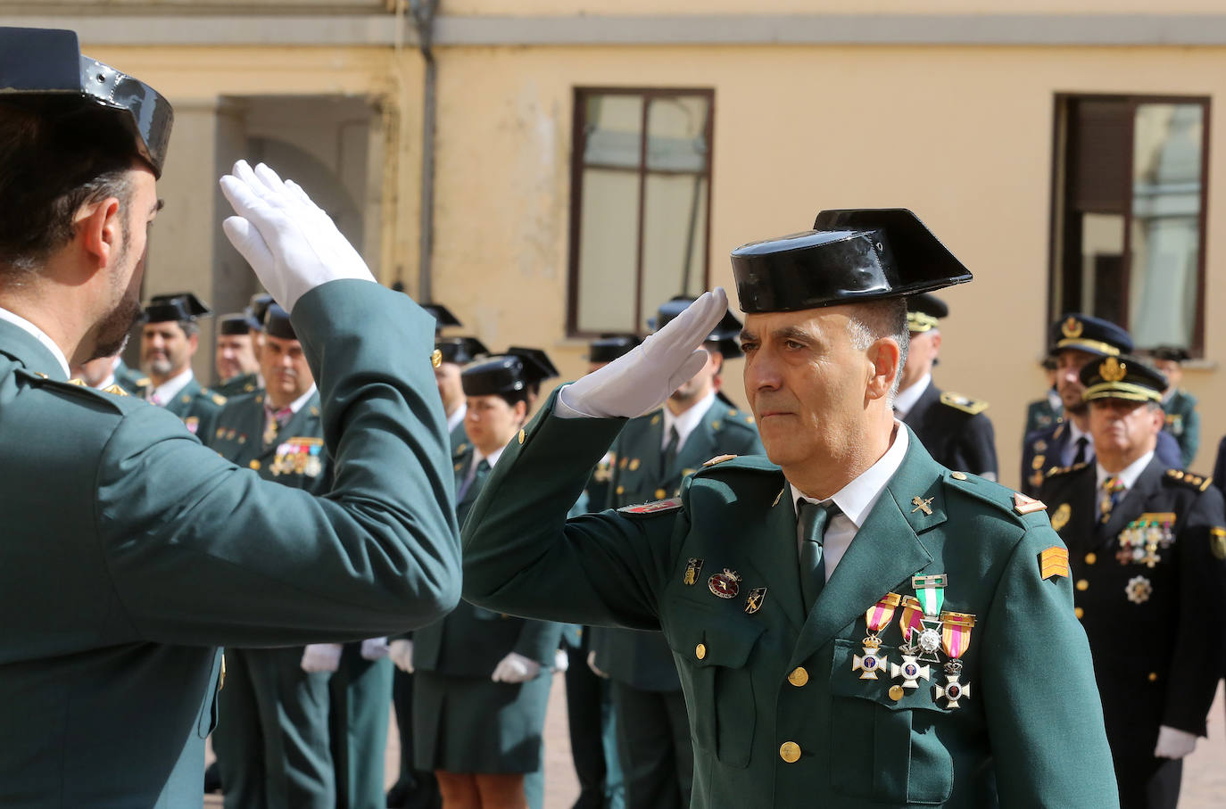 Fotografías del acto del 180 aniversario de la Guardia Civil