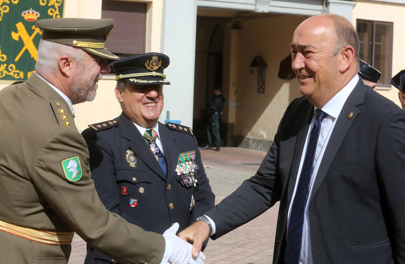 Fotografías del acto del 180 aniversario de la Guardia Civil