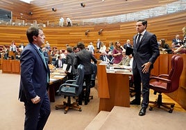 Pleno de las Cortes de Castilla y León, el pasado 30 de abril.