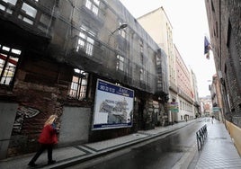 Calle Fray Luis de León, afectada por el corte de tráfico hasta el sábado.