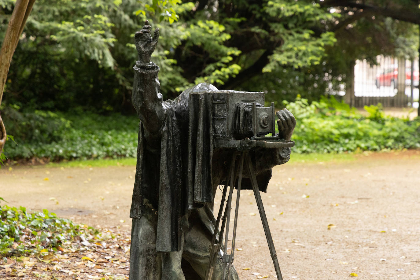 El fotografo del Campo Grande de Eduardo Cuadrado García