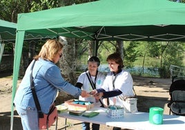 Imagen del evento en apoyo al lyme crónico en Tudela de Duero