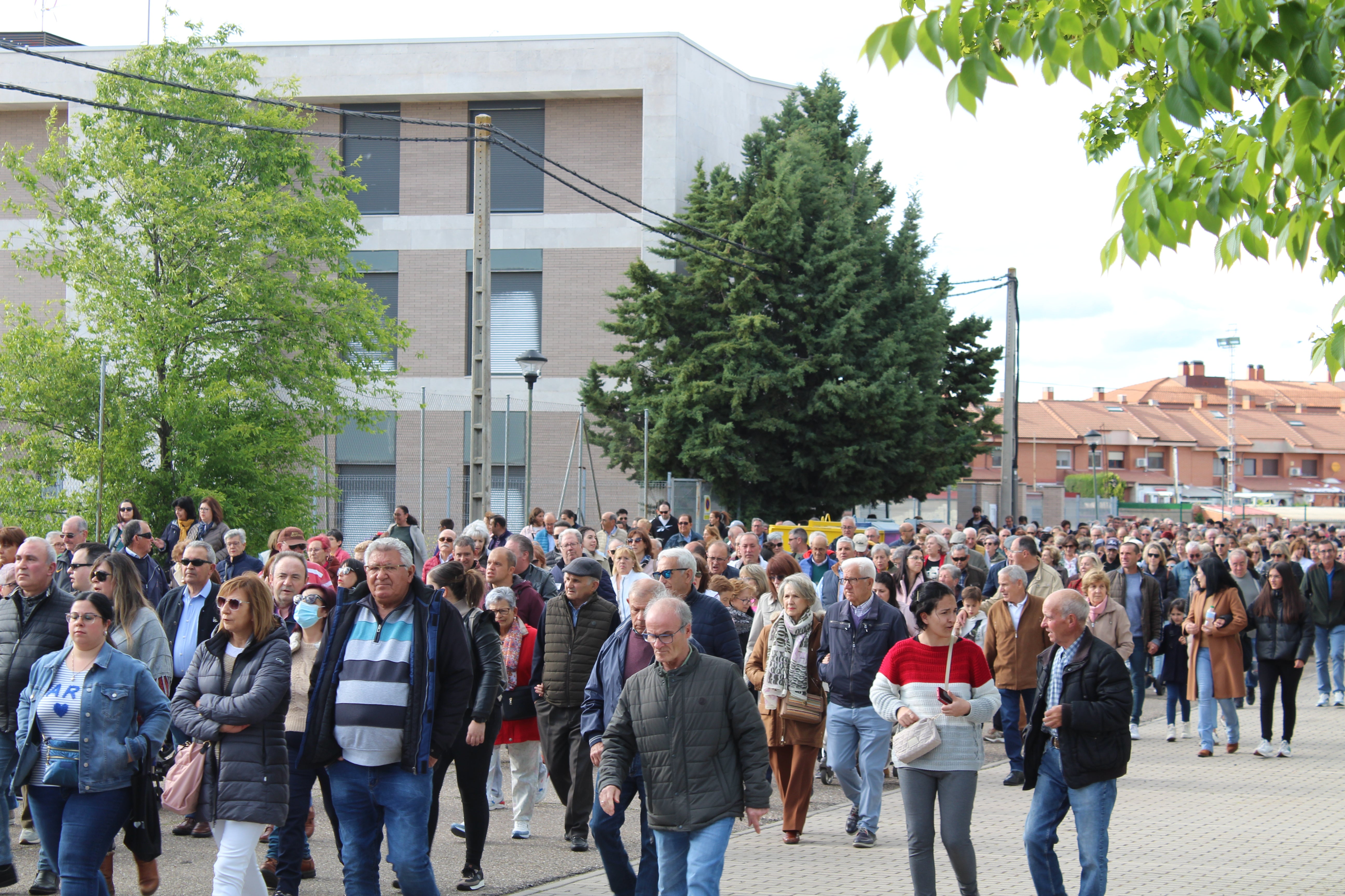Manifestación en defensa del Hospital de Medina del Campo
