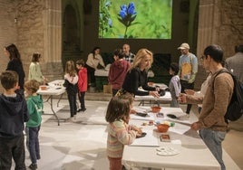 Taller para niños y padres en el Museo Esteban Vicente de Segovia, este sábado.