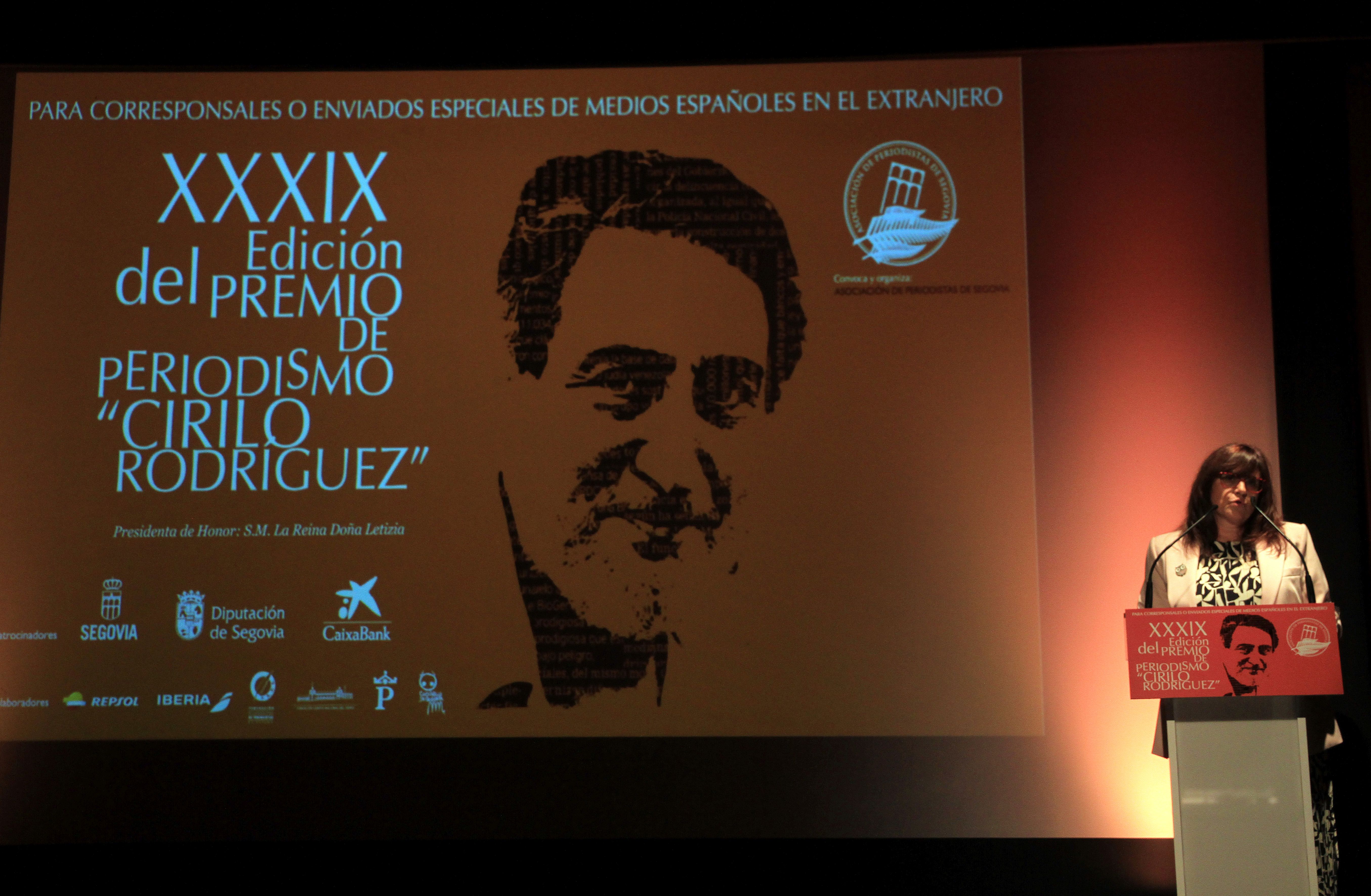 Fotografías de la entrega del premio Cirilo Rodríguez